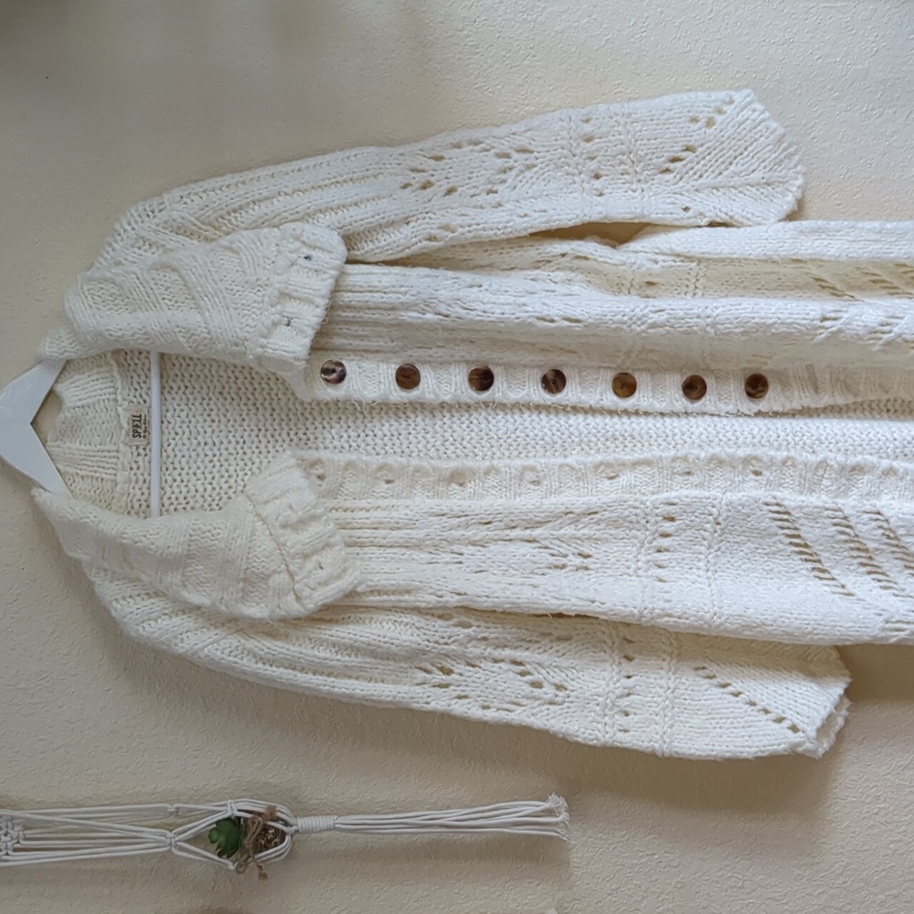 Spell Storm Chaser Sweater Cream OS - Picture 6 of 17